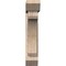 Ekena Millwork Legacy Slat Smooth Bracket w/ Offset Brace, Douglas Fir, 7 1/2"W x 30"D x 38"H BKT0806X30X38LEC06SDF - alternate 3